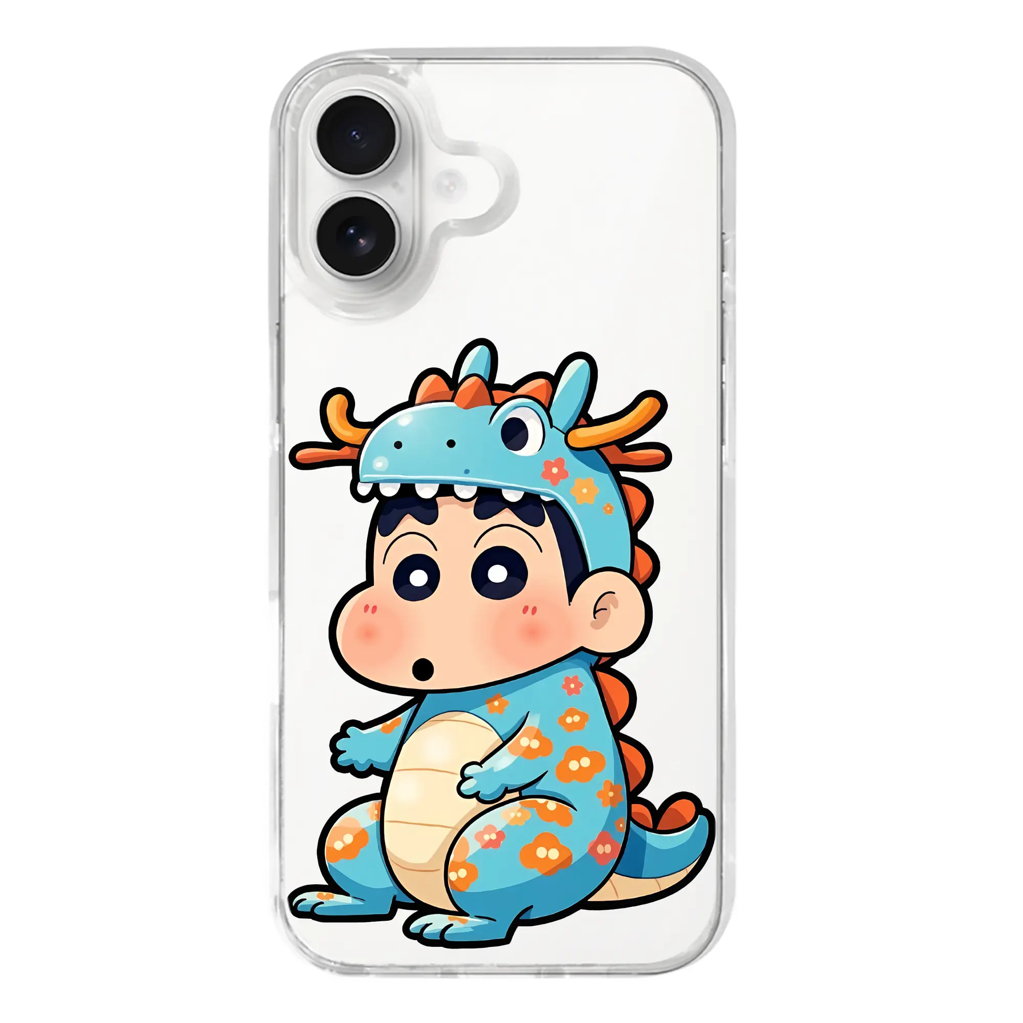 クレヨンしんちゃん グッズ 野原 しんのすけ - iPhone 17シリーズ 透明スマホケース – 薄型・耐衝撃・精密フィット保護カバー